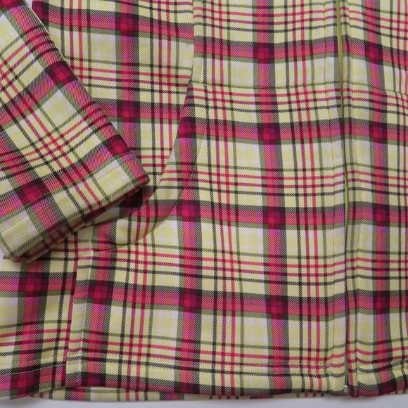 Burton Dryride Fleece Lined Jacket Large 14/16 Plaid - Picture 7 of 8